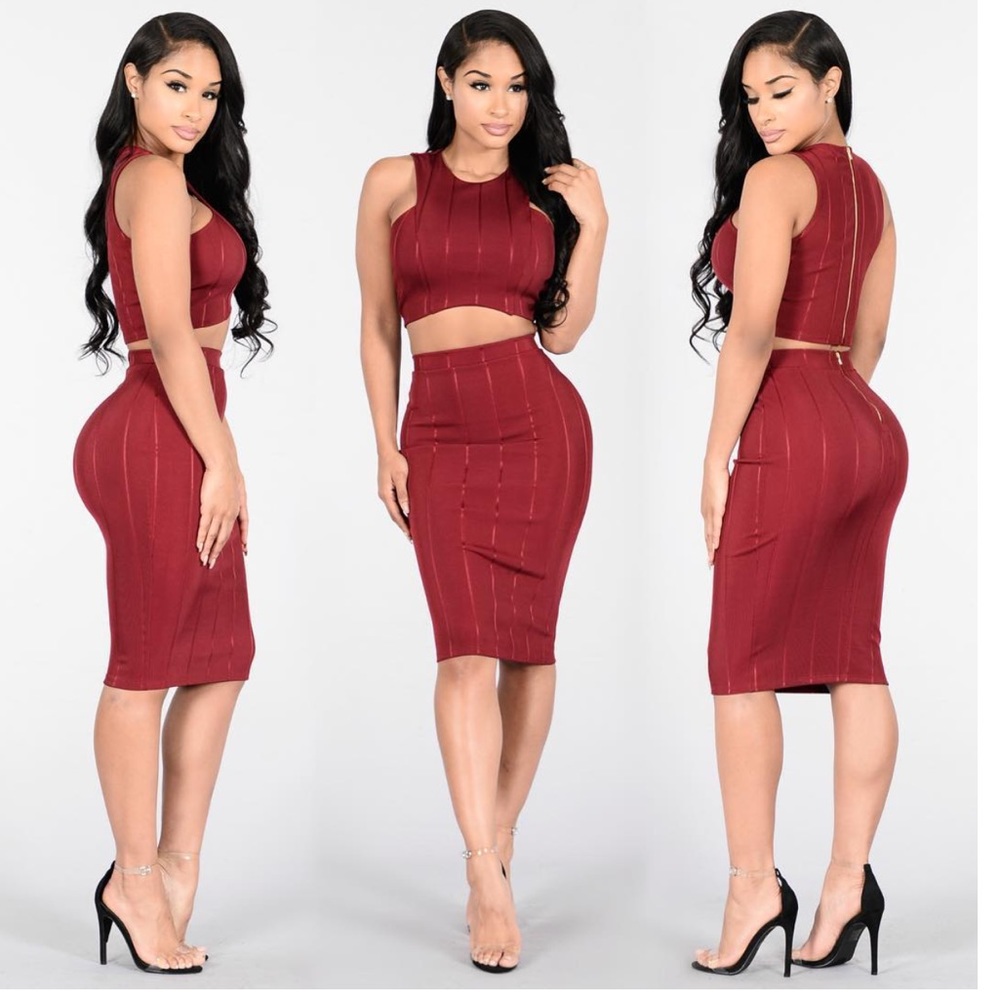 Brand New 2-piece skirt set